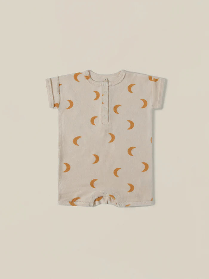 Honey Midnight Terry Beach Romper