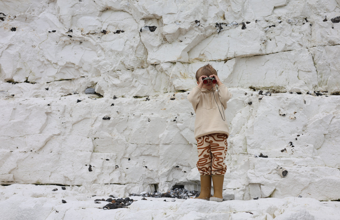 Warm Sand Fleece Sweater