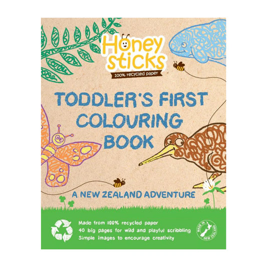Toddlers First Colouring Book - A New Zealand Adventure