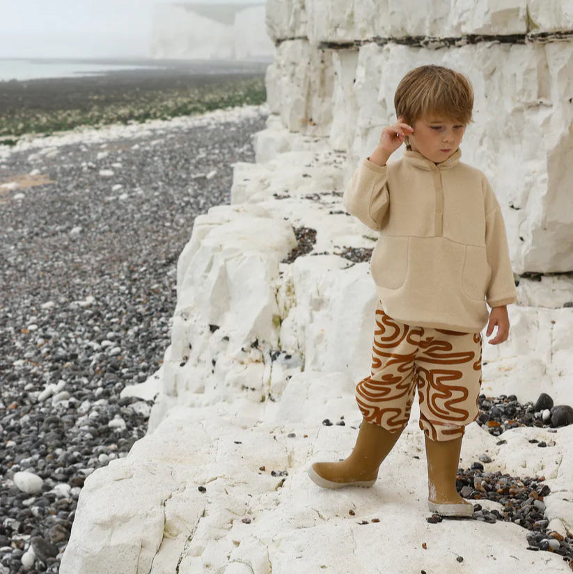 Warm Sand Fleece Sweater