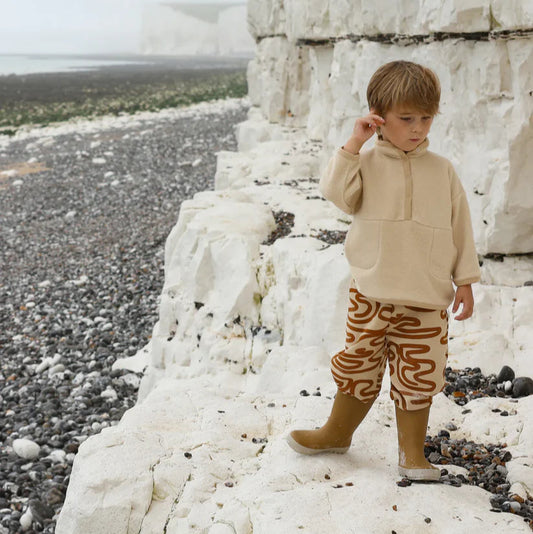 Warm Sand Fleece Sweater