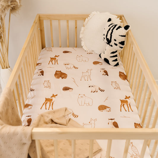 Organic Fitted Cot Sheet