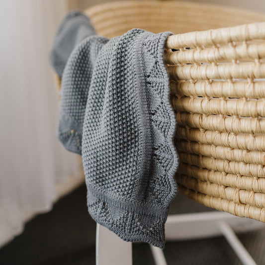 Heirloom Blanket Scalloped Edge