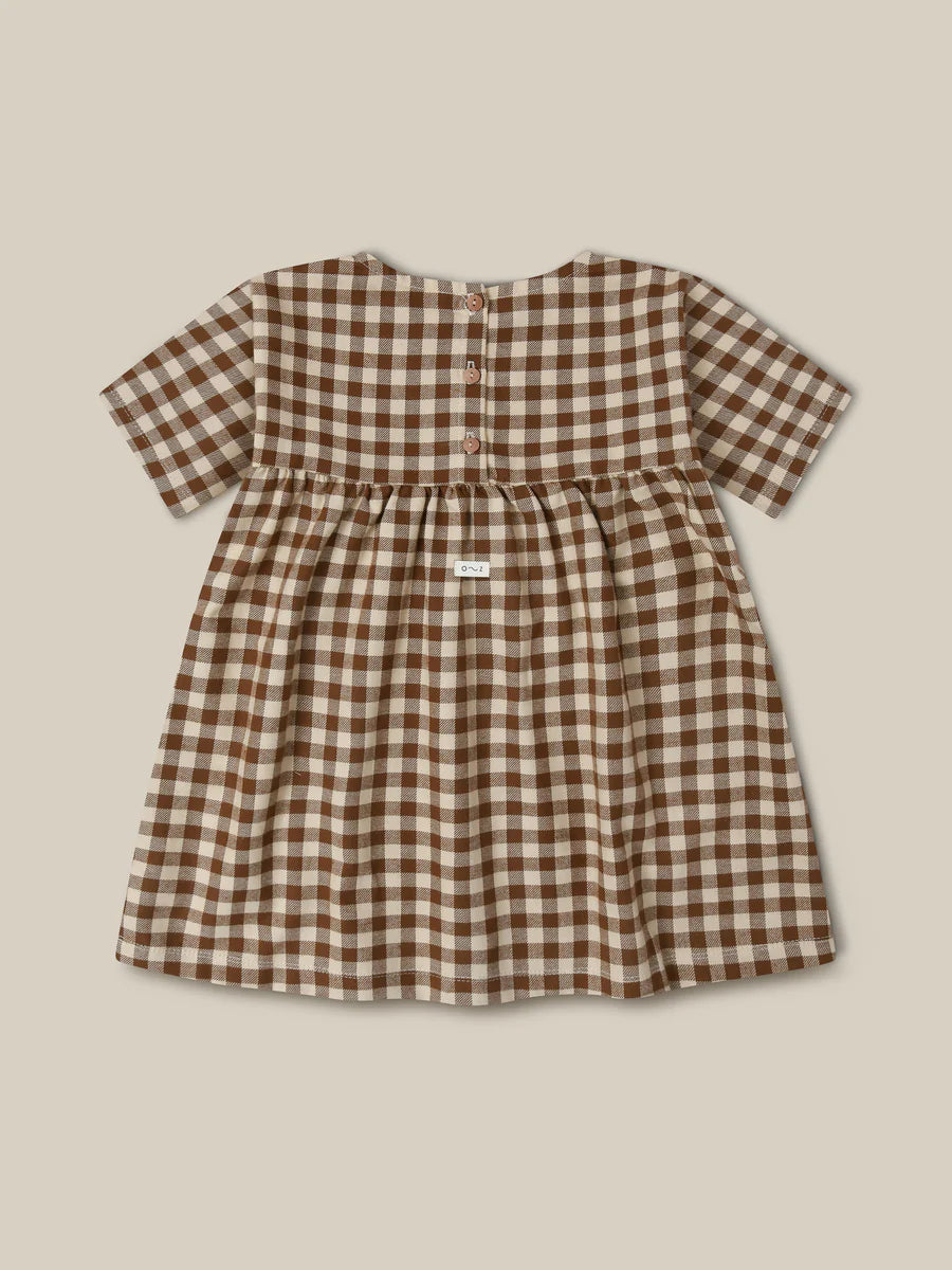 Gingham Gather Dress