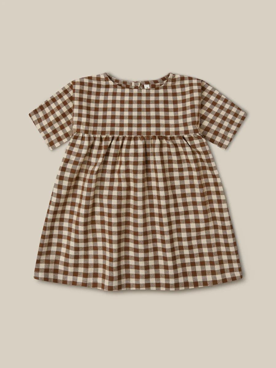Gingham Gather Dress