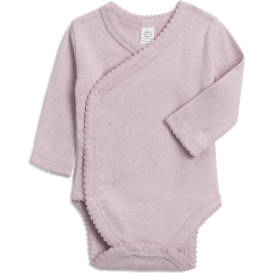 Rose Pointelle Kimono Bodysuit