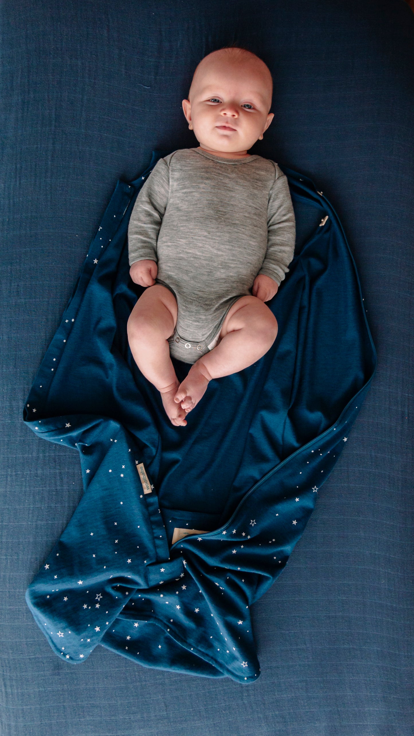 Woolbabe 3 Seasons Front Zip Sleeping Bag